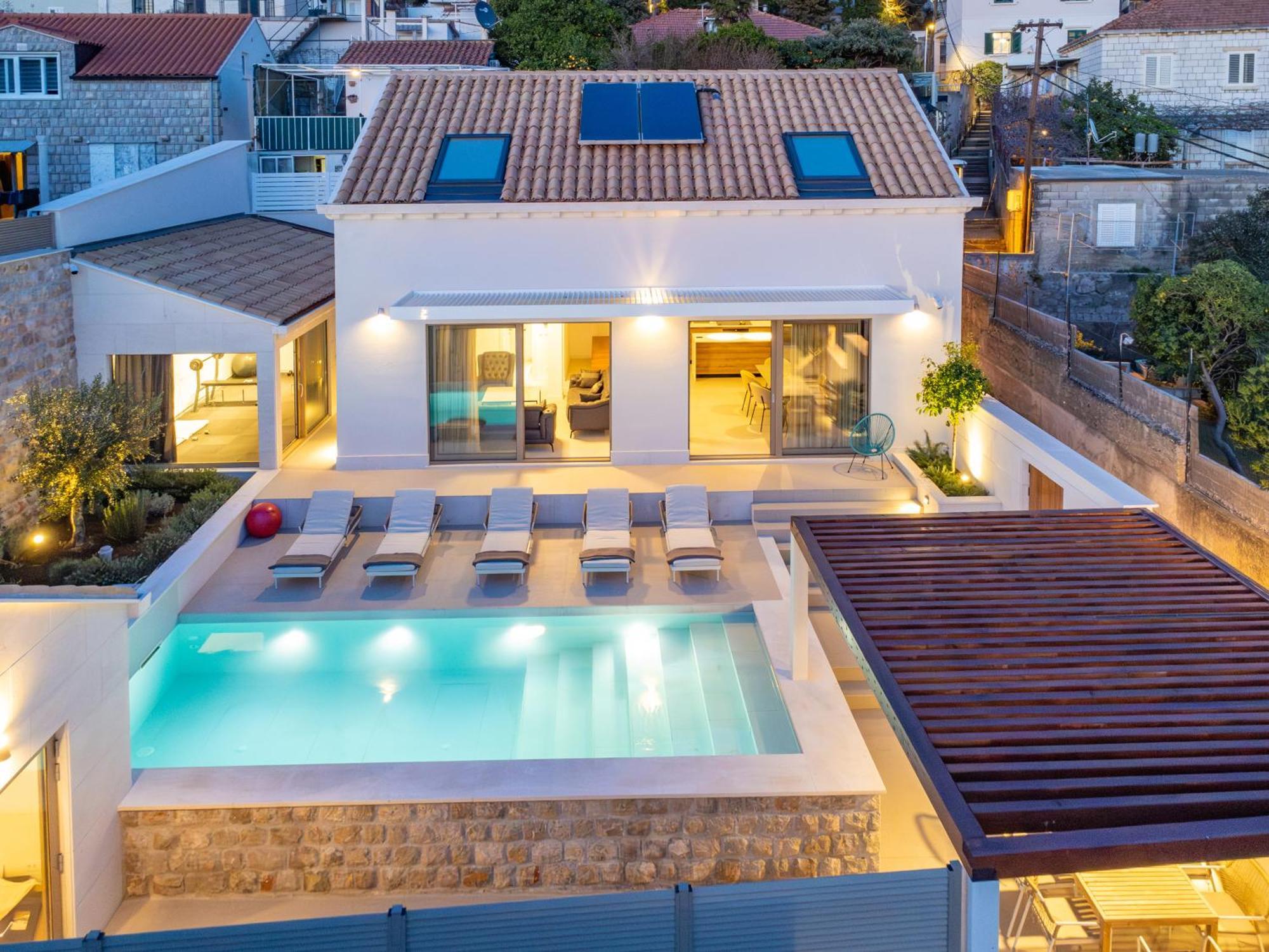 Brand New Villa Carmelita Exclusive With Free Smart Car Дубровник Екстер'єр фото