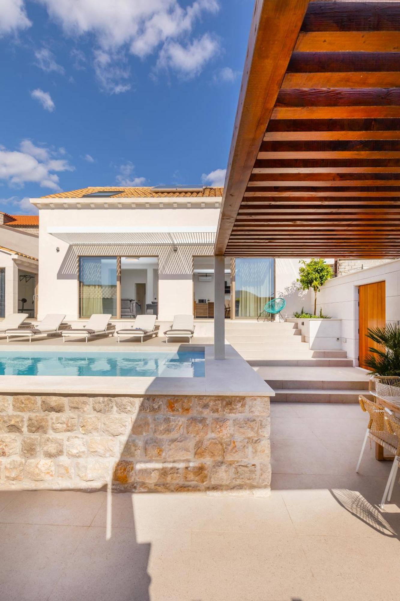 Brand New Villa Carmelita Exclusive With Free Smart Car Дубровник Екстер'єр фото